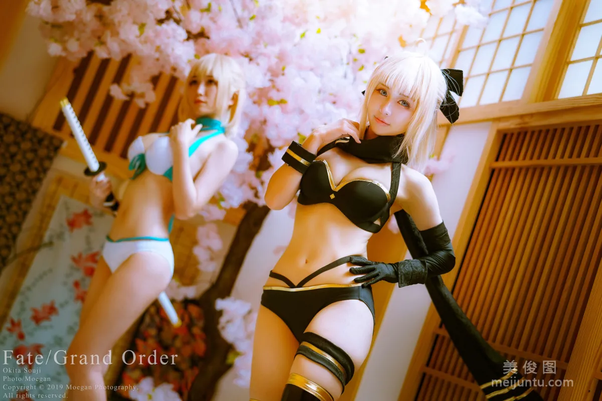 [Cosplay] Miyana咪呀 - 沖田総司 水着 5