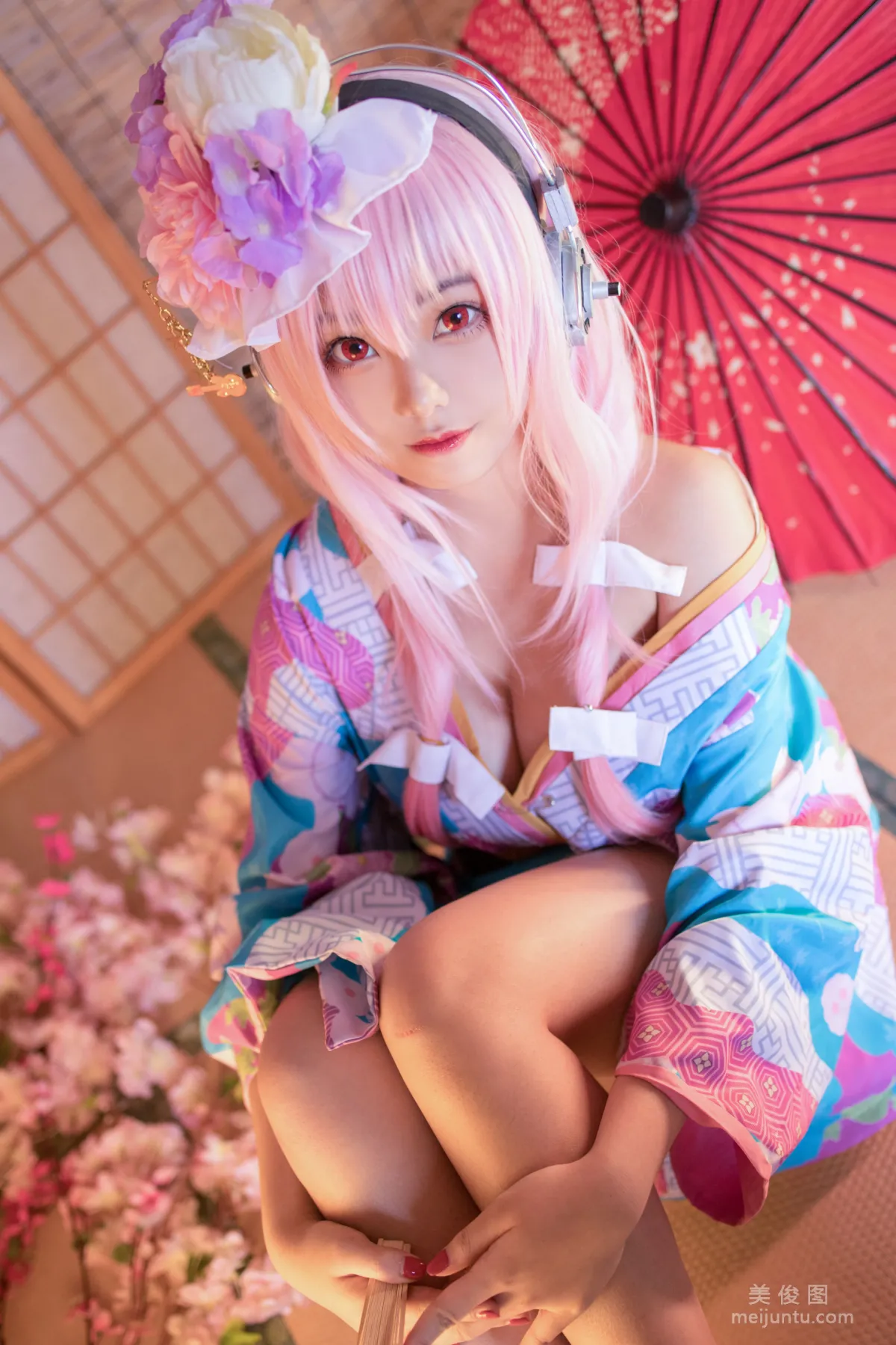 [Cosplay] 蜜汁貓裘 - 索尼子和服 寫真集 6