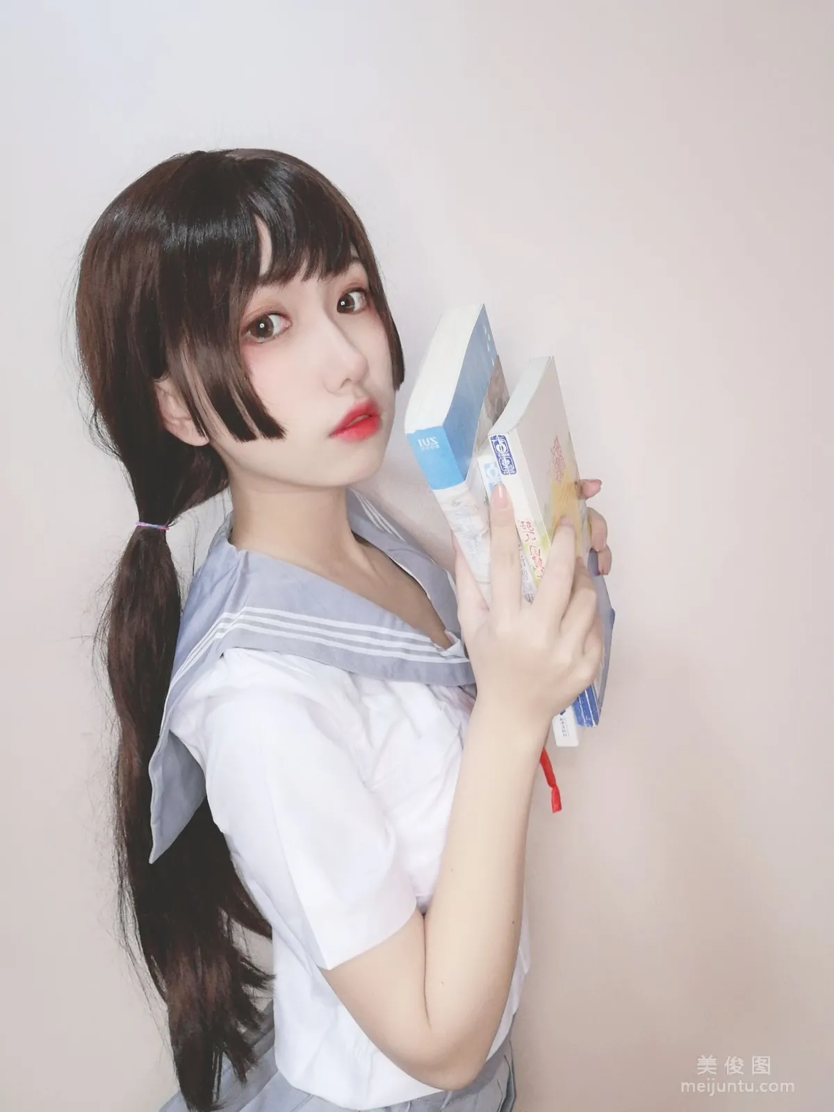 [Cosplay] 芋圆侑子SJ_ - 白丝jk5