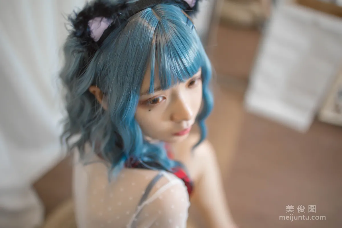 [Cosplay] 疯猫ss - 蓝发 写真集4
