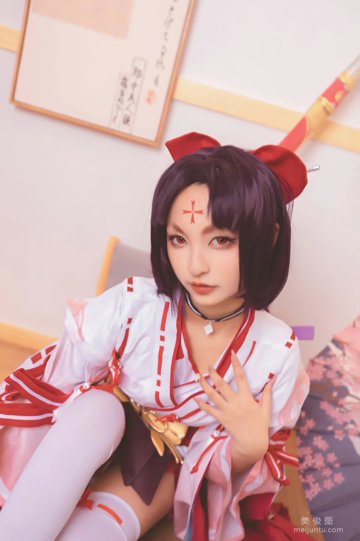 [Cosplay] 神楽坂真冬 《刀ノ語》 寫真集 63