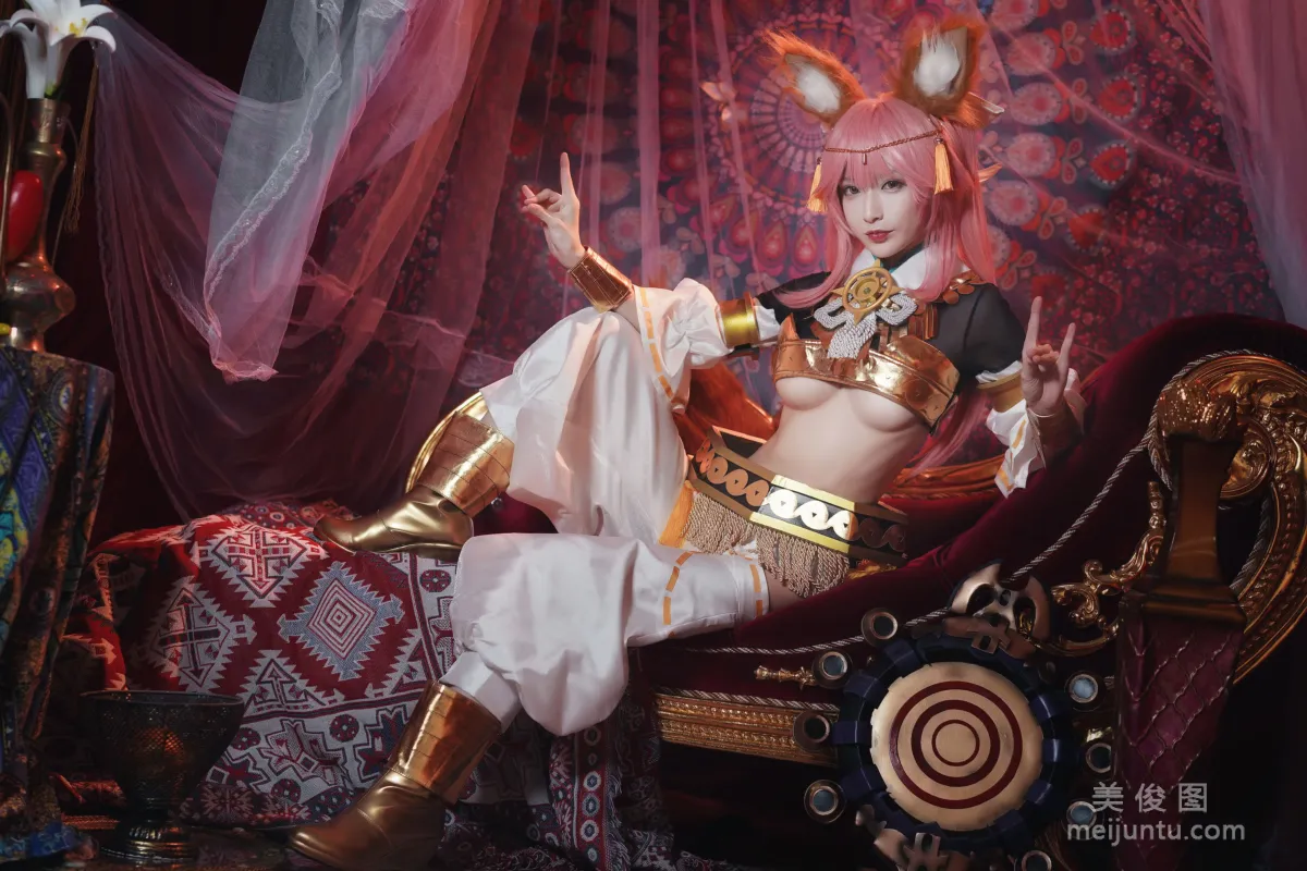 [Cosplay] 鐵闆燒鬼舞w - 玉藻前 神話 寫真集 20