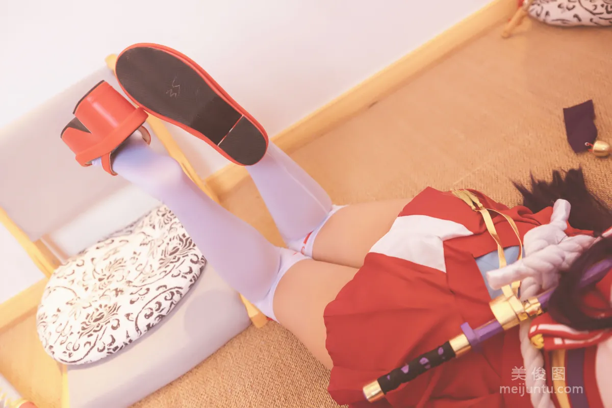 [Cosplay] 神楽坂真冬 《刀ノ語》 寫真集 69