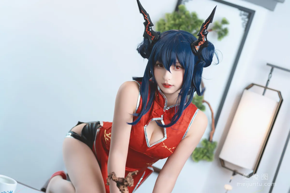 [Cosplay] 神楽坂真冬 - 旗袍魔女 寫真集 14