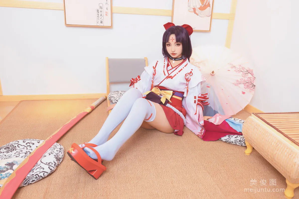 [Cosplay] 神楽坂真冬 《刀ノ語》 寫真集 31