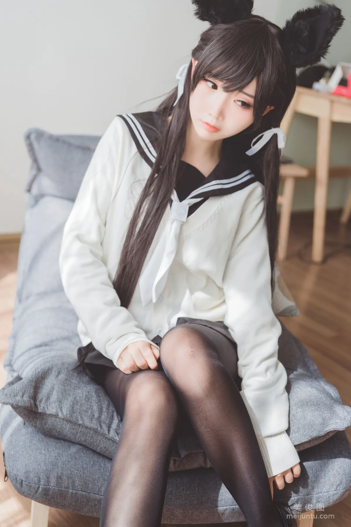 [Cosplay寫真] 可愛人氣Coser面餅仙兒 - 制服愛宕 5