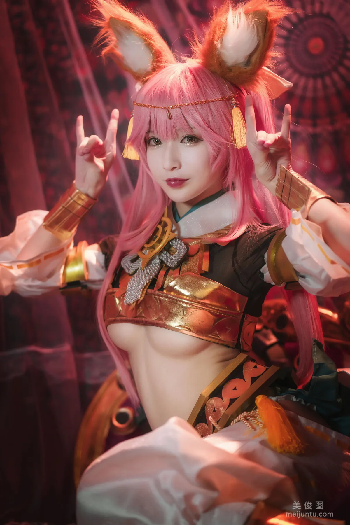 [Cosplay] 鐵闆燒鬼舞w - 玉藻前 神話 寫真集 2