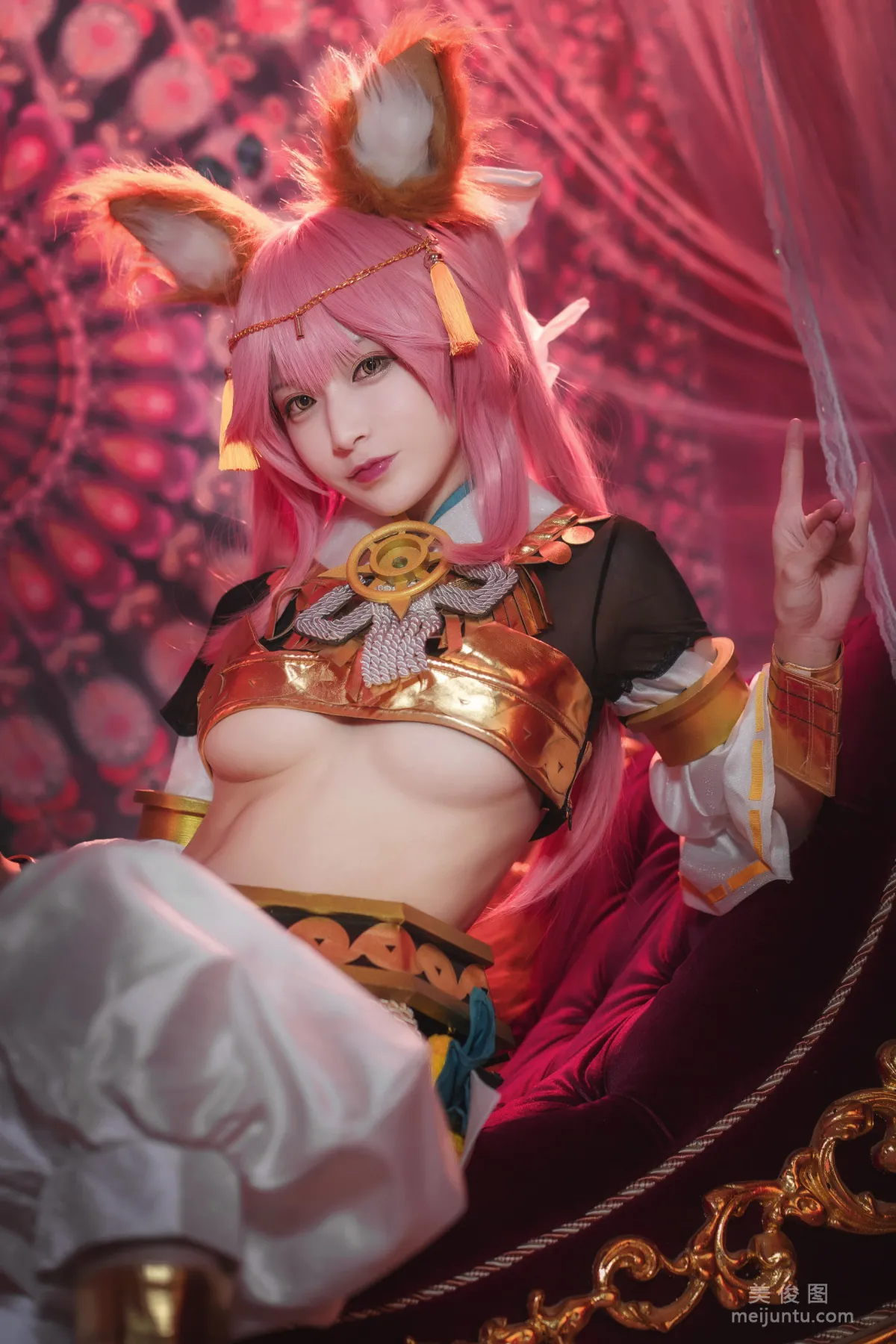 [Cosplay] 鐵闆燒鬼舞w - 玉藻前 神話 寫真集 15