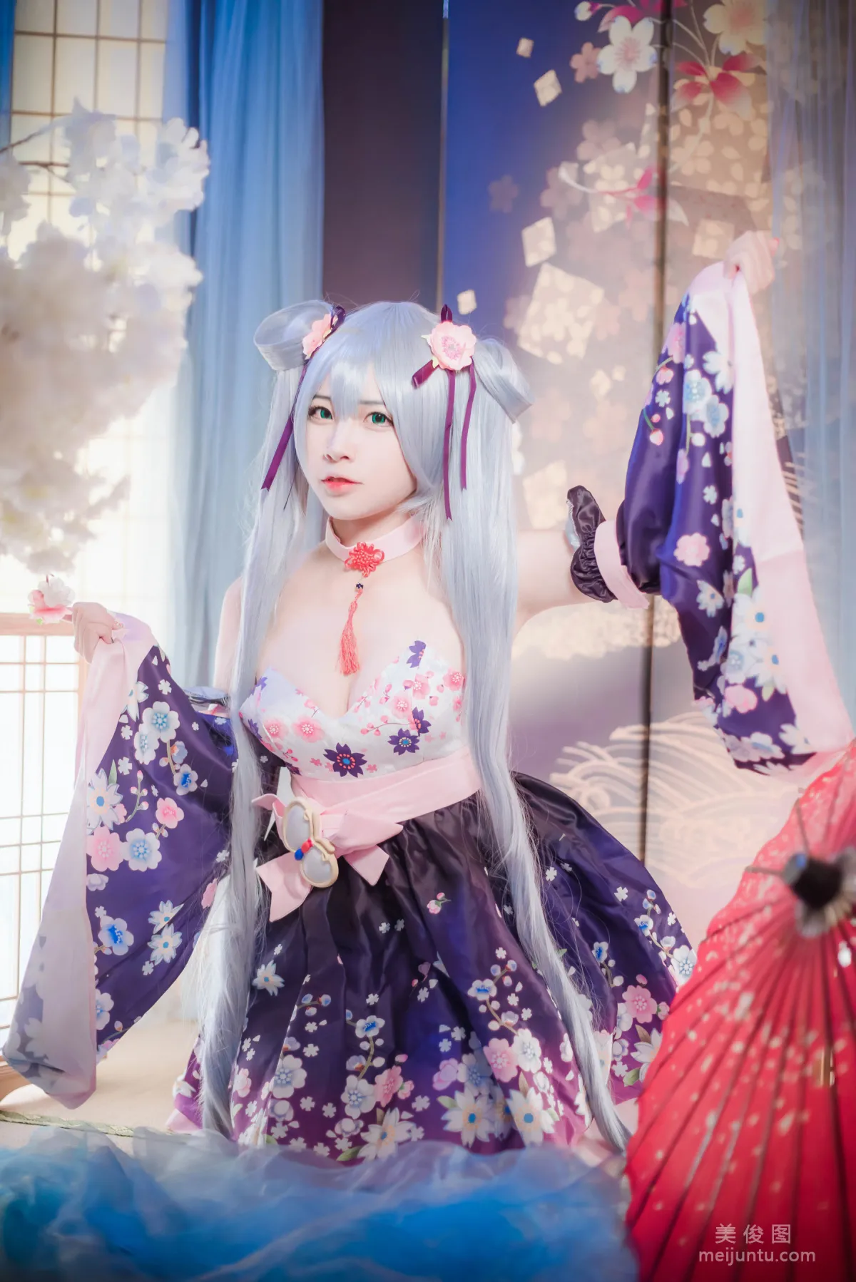 [Cosplay写真] 二佐Nisa - 双马尾5