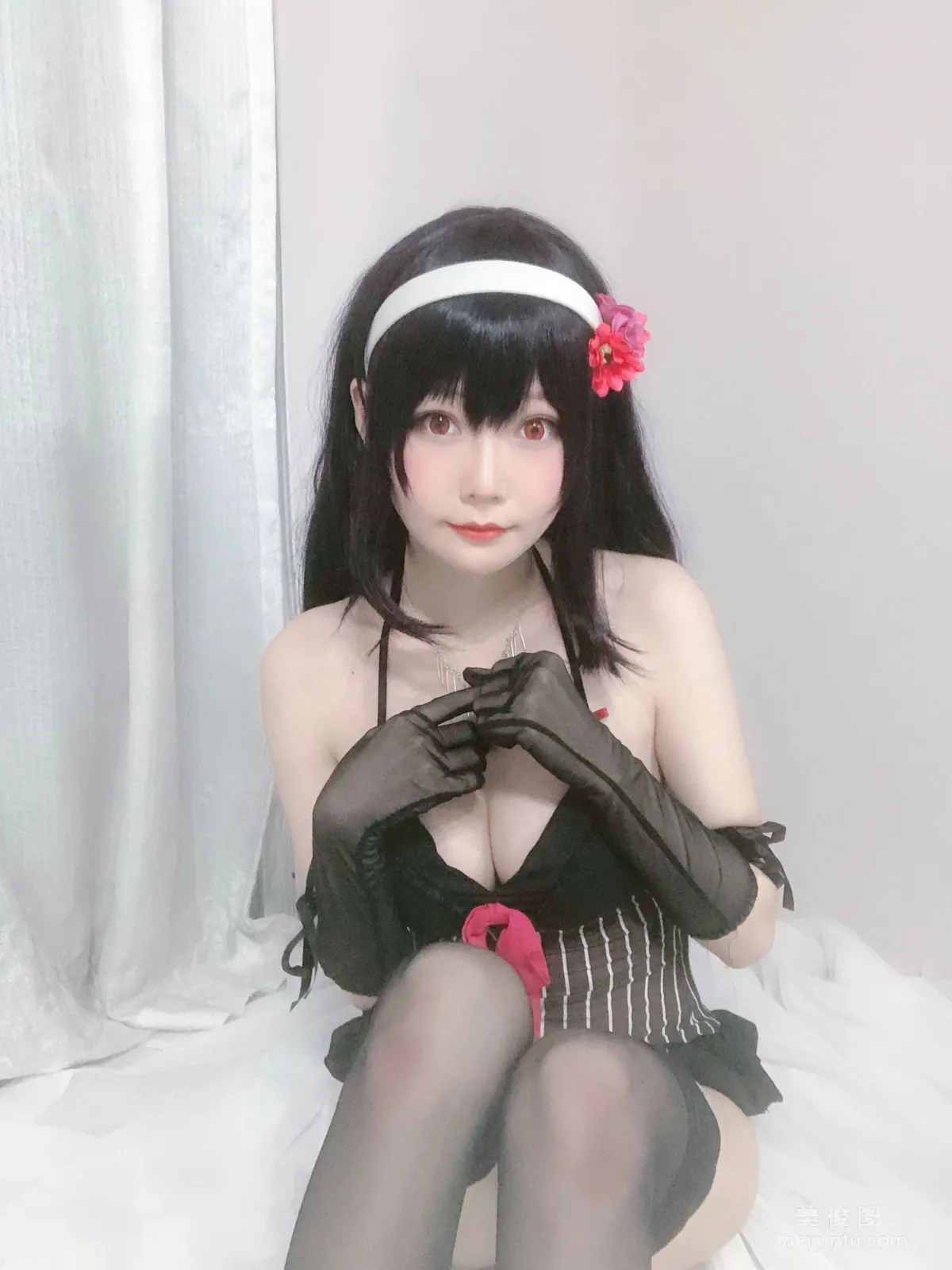 [Cosplay] 香草喵露露 - 詩羽學姐睡衣 26