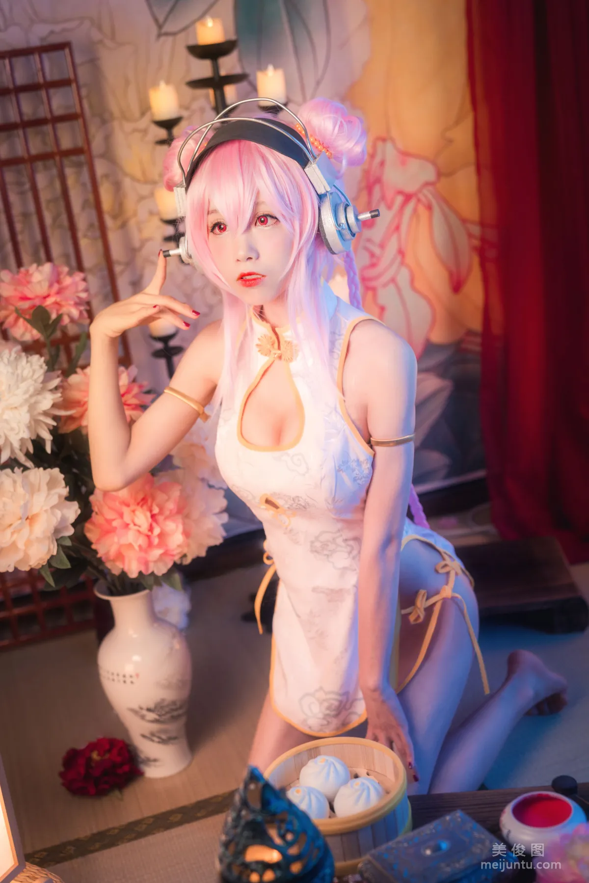 [Cosplay] 動漫博主水淼aqua - 索尼子 旗袍 寫真集 6