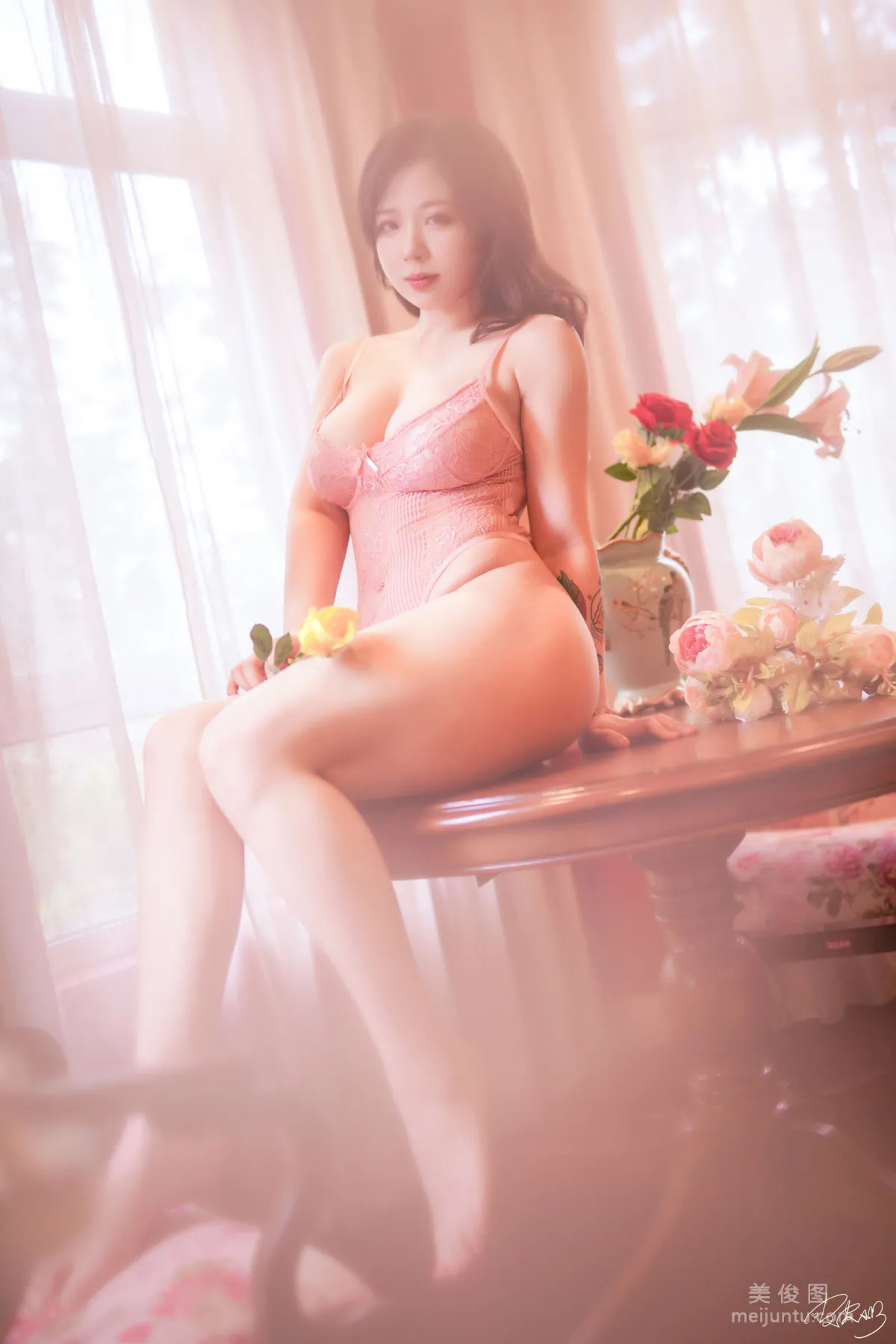 [Cosplay] 皮皮奶可可愛了啦 - 複古連體 寫真集 18