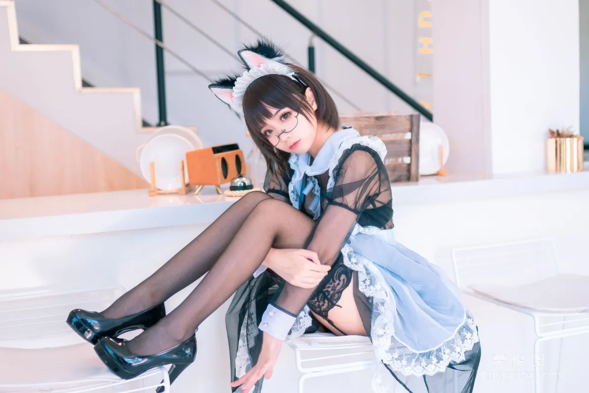 [Cosplay] 動漫博主蠢沫沫 - 透明女仆 13