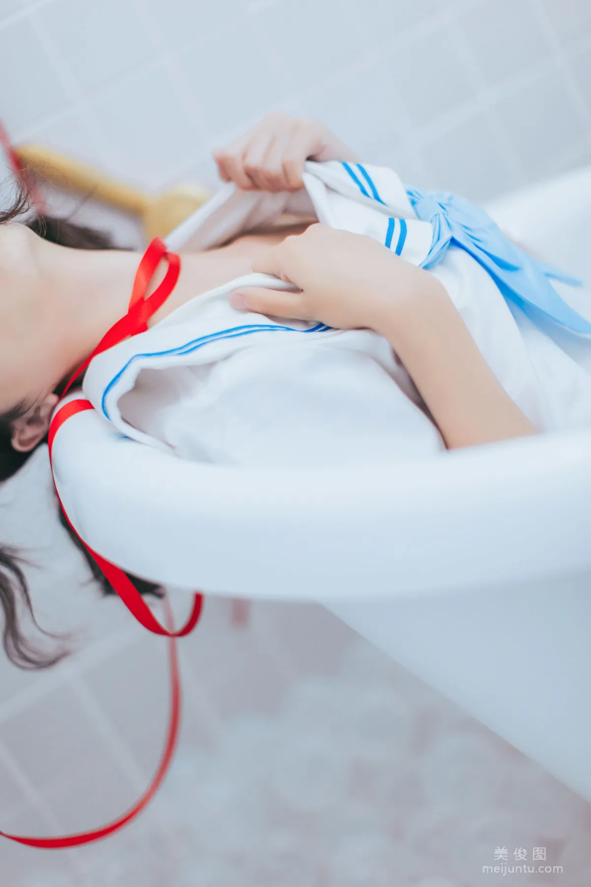 [Cosplay] 疯猫ss - 浴室JK 写真集21