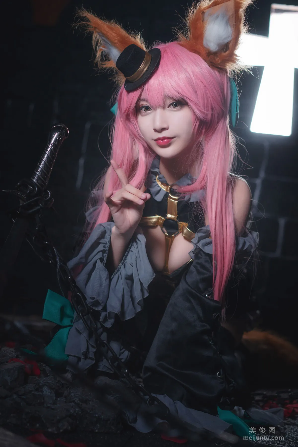 [Cosplay寫真] 鐵闆燒鬼舞w - 玉藻前 魔術 13