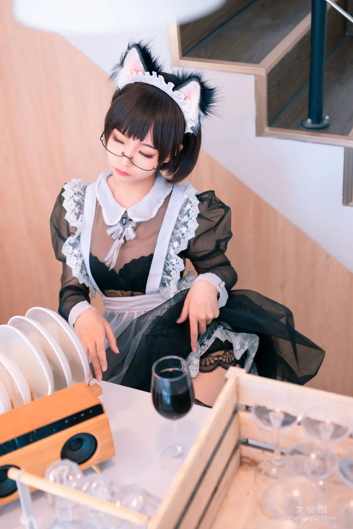 [Cosplay] 動漫博主蠢沫沫 - 透明女仆 5