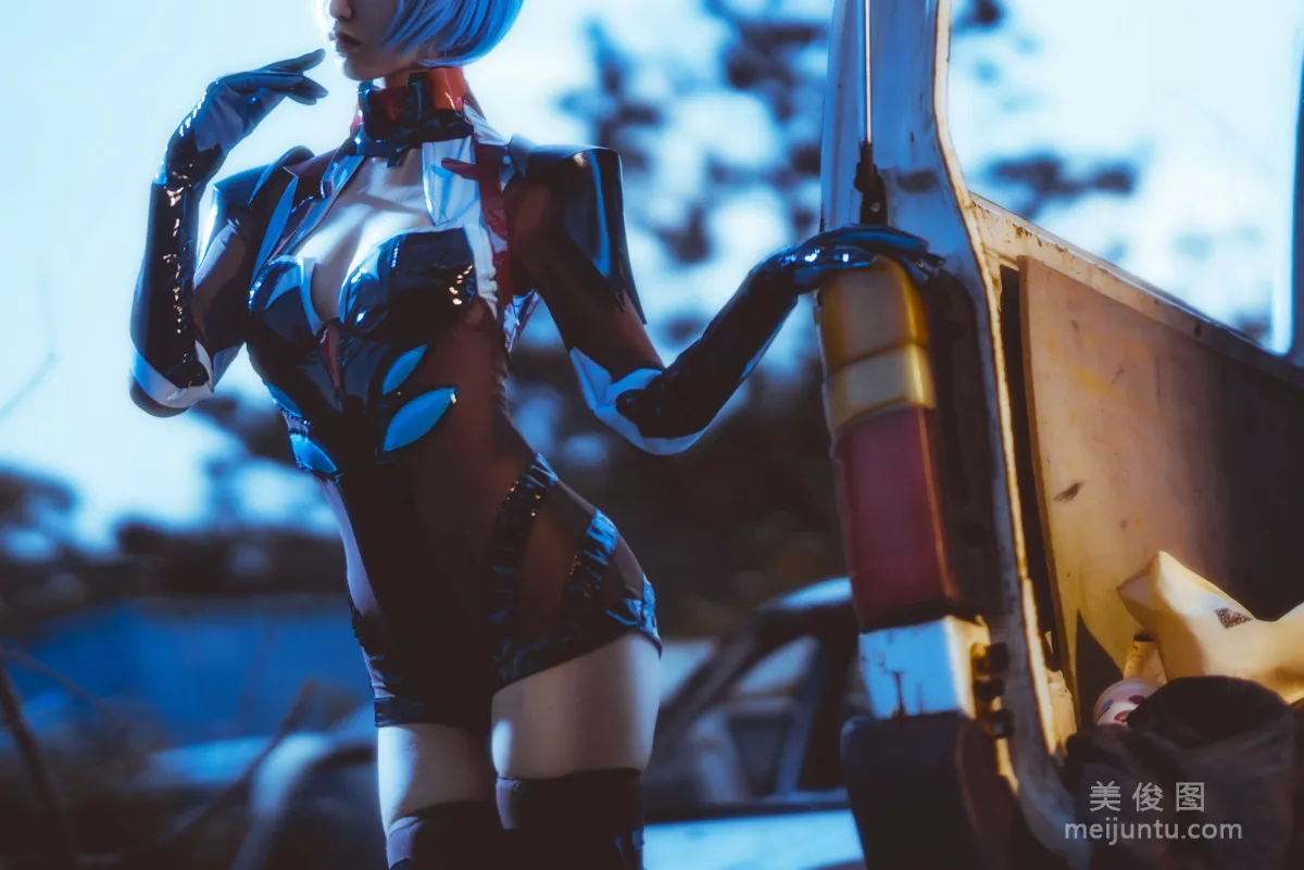 [Cosplay寫真] 木綿綿OwO - 绫波麗 4