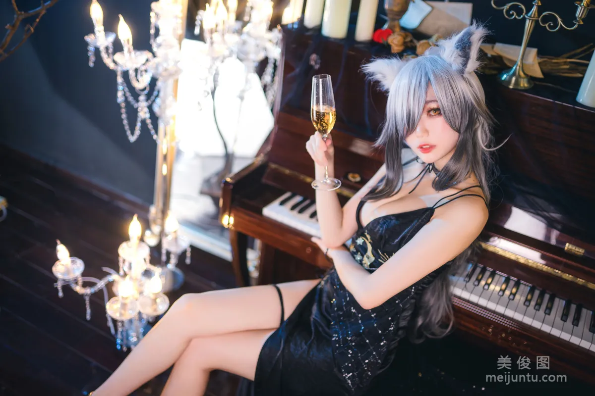 [Cosplay写真] 周叽是可爱兔兔 - 礼服3