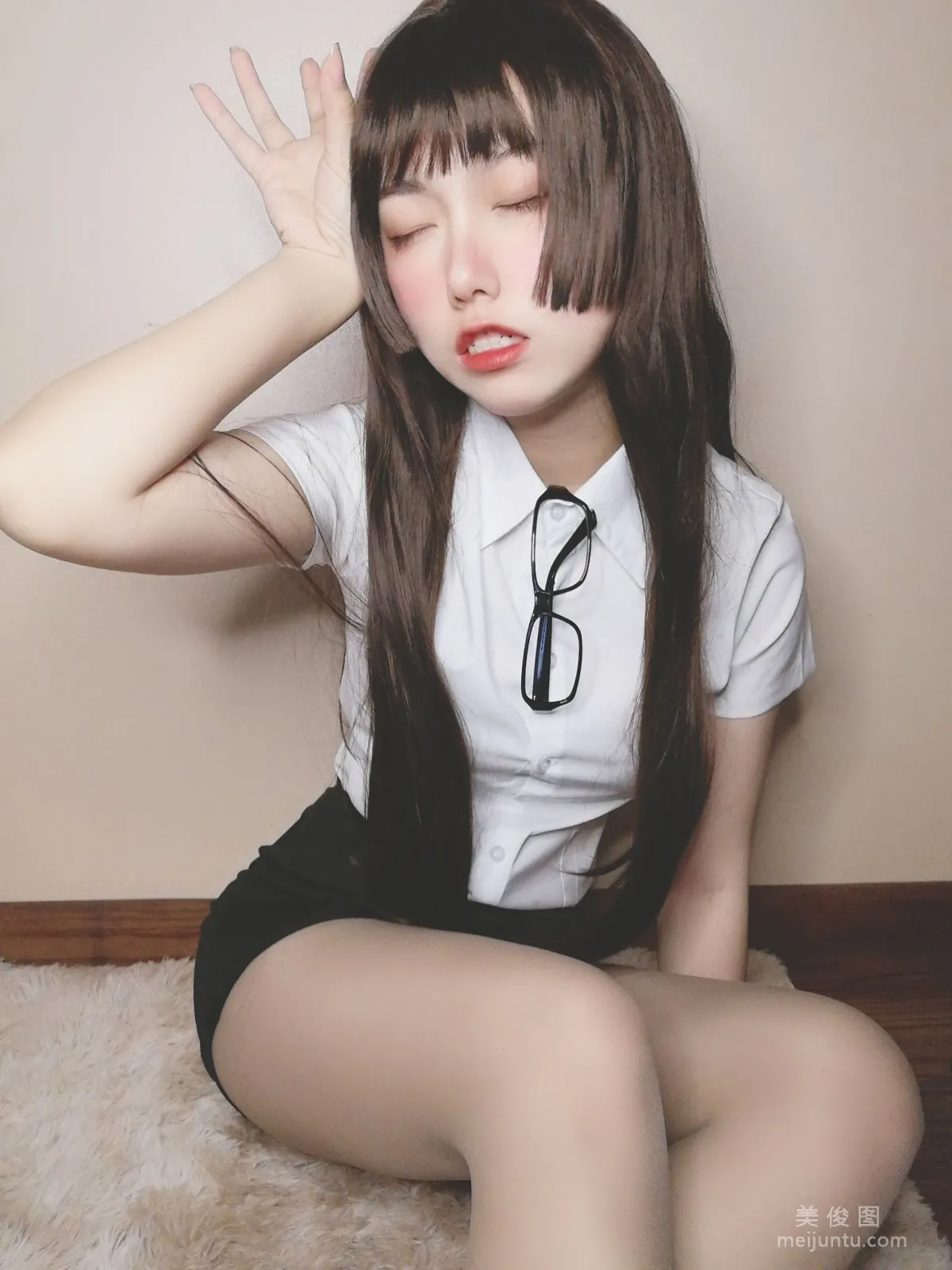 [Cosplay] 芋圓侑子SJ_ - 醉酒小秘書 寫真集 7