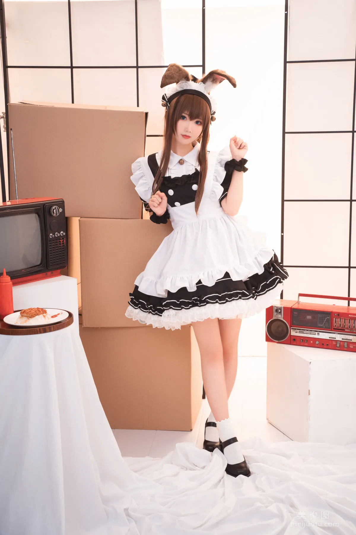 [Cosplay] 可愛人氣Coser面餅仙兒 - 阿米驢女仆 21