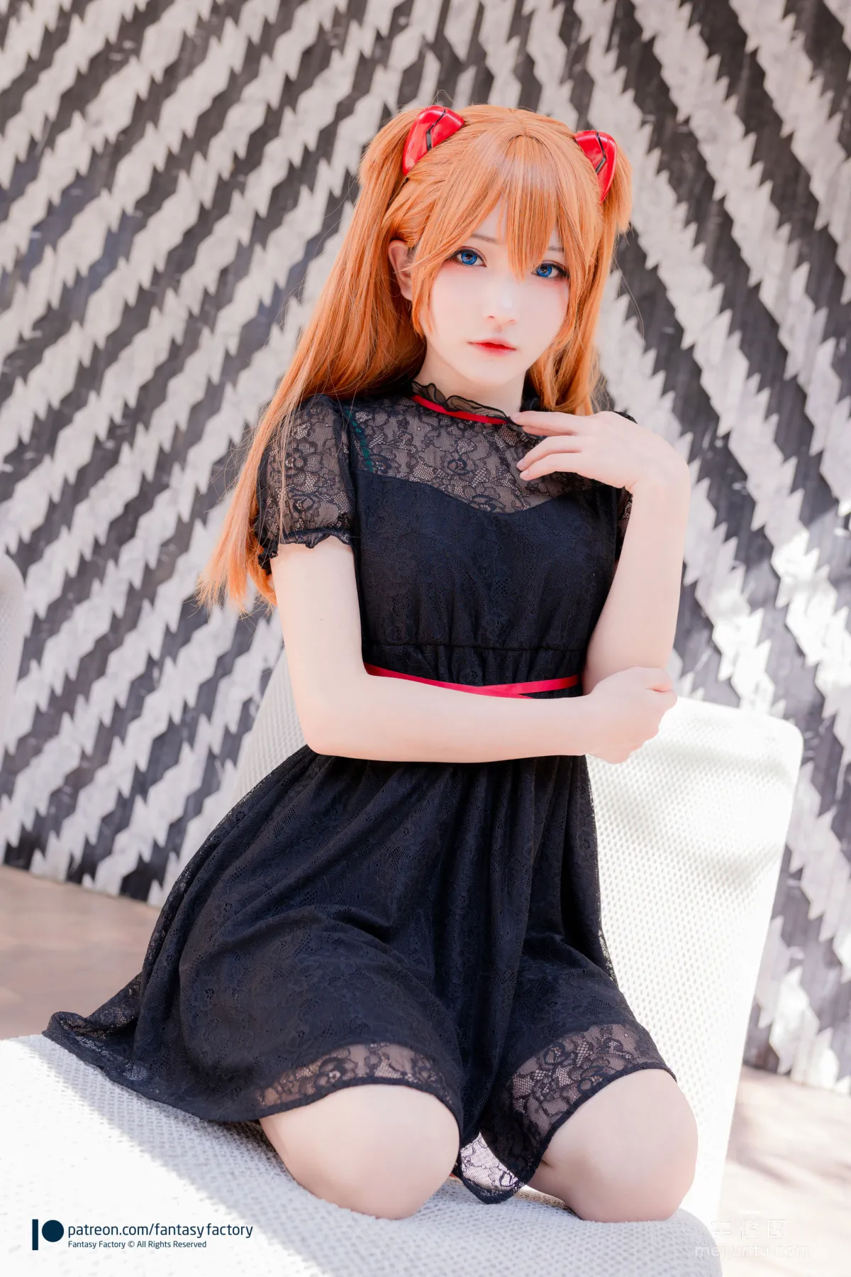 [Cosplay] 小丁 《Fantasy Factory》 - 蕾丝 女仆 风衣12