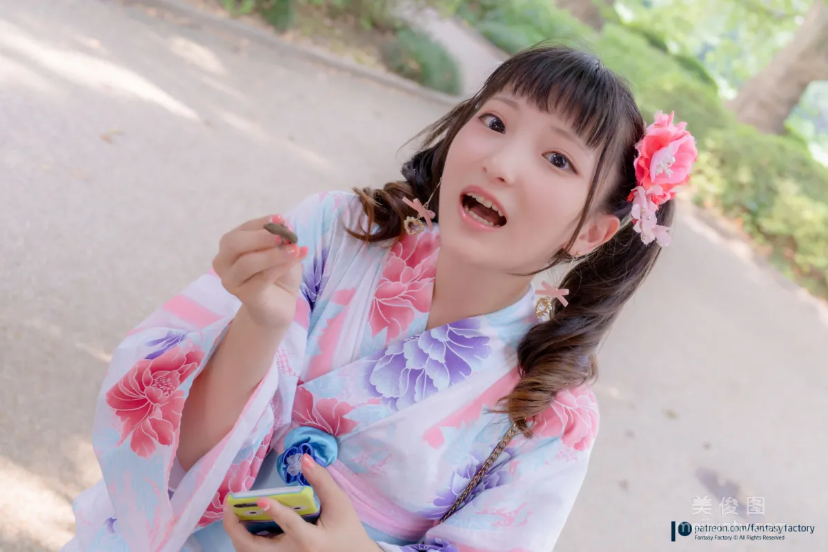 [Cosplay] 小丁 《Fantasy Factory》 - 碧蓝航线 和服 写真集6