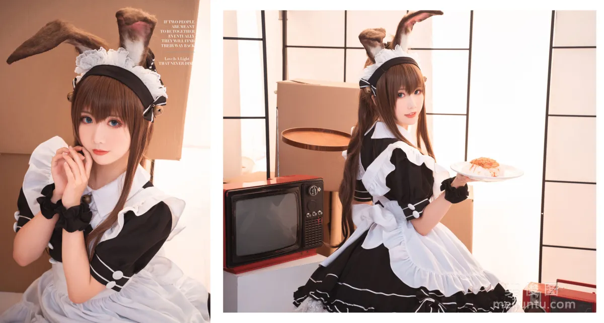 [Cosplay] 可愛人氣Coser面餅仙兒 - 阿米驢女仆 4