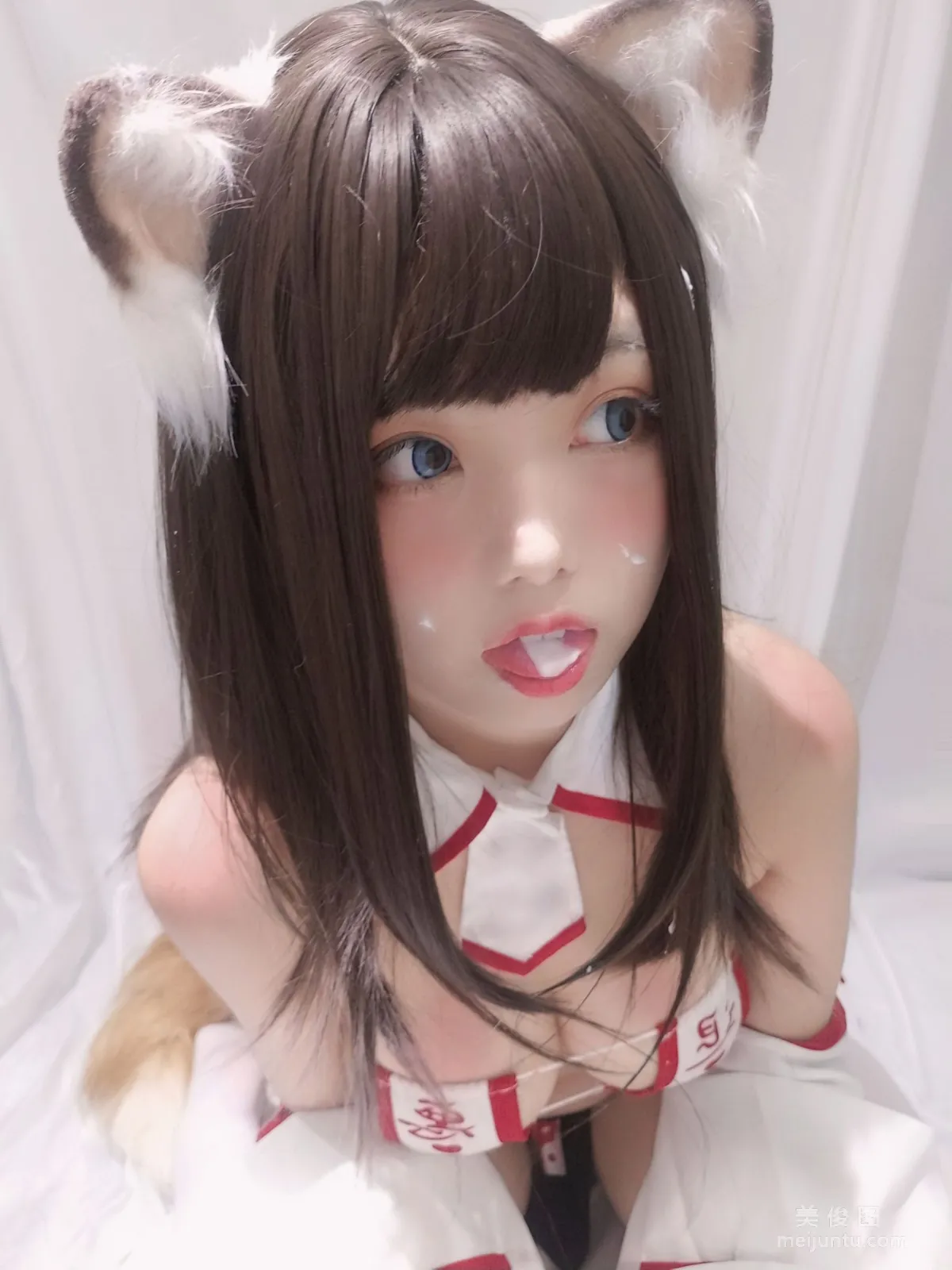 [Cosplay] 蜜汁猫裘 - 巫女小狐狸 写真集1