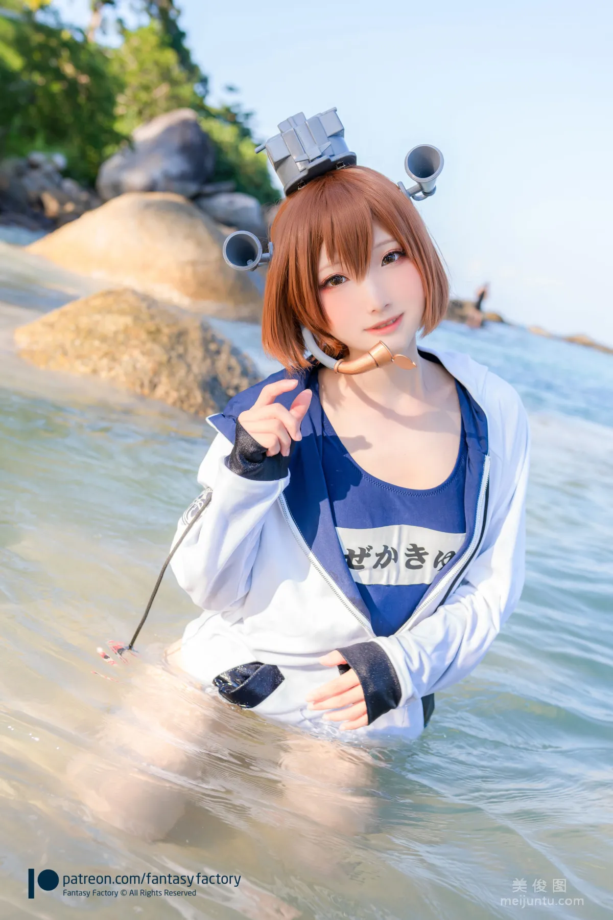 [Cosplay] 小丁 《Fantasy Factory》 - 女仆 JK 死库水12