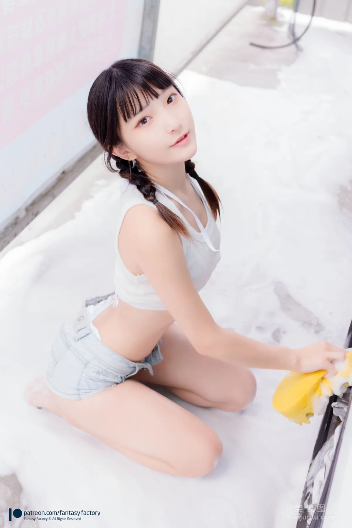 [Cosplay写真] 小丁 《Fantasy Factory》 - JK 情趣 旗袍36