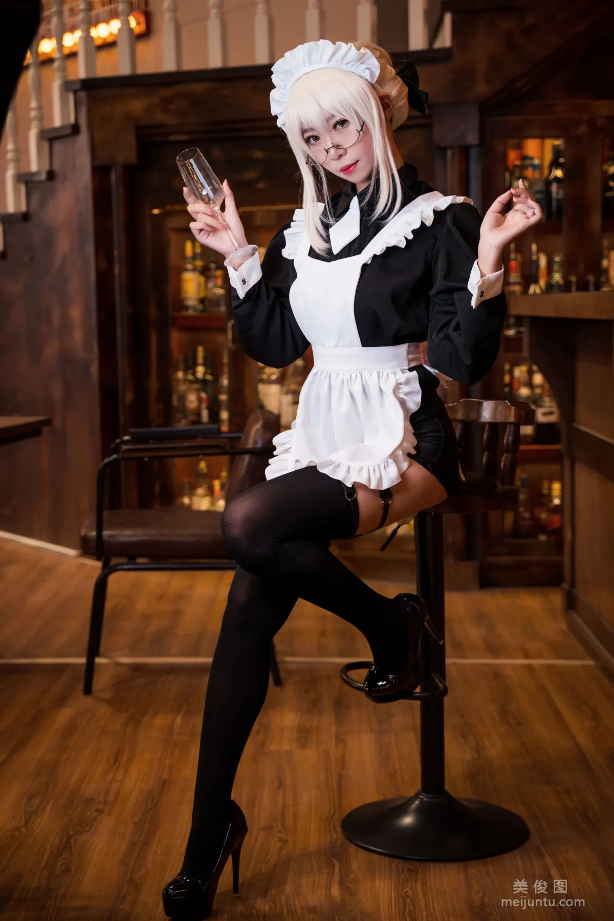 [Cosplay寫真] Money冷冷 - 95式玉玲珑-黑呆女仆 18