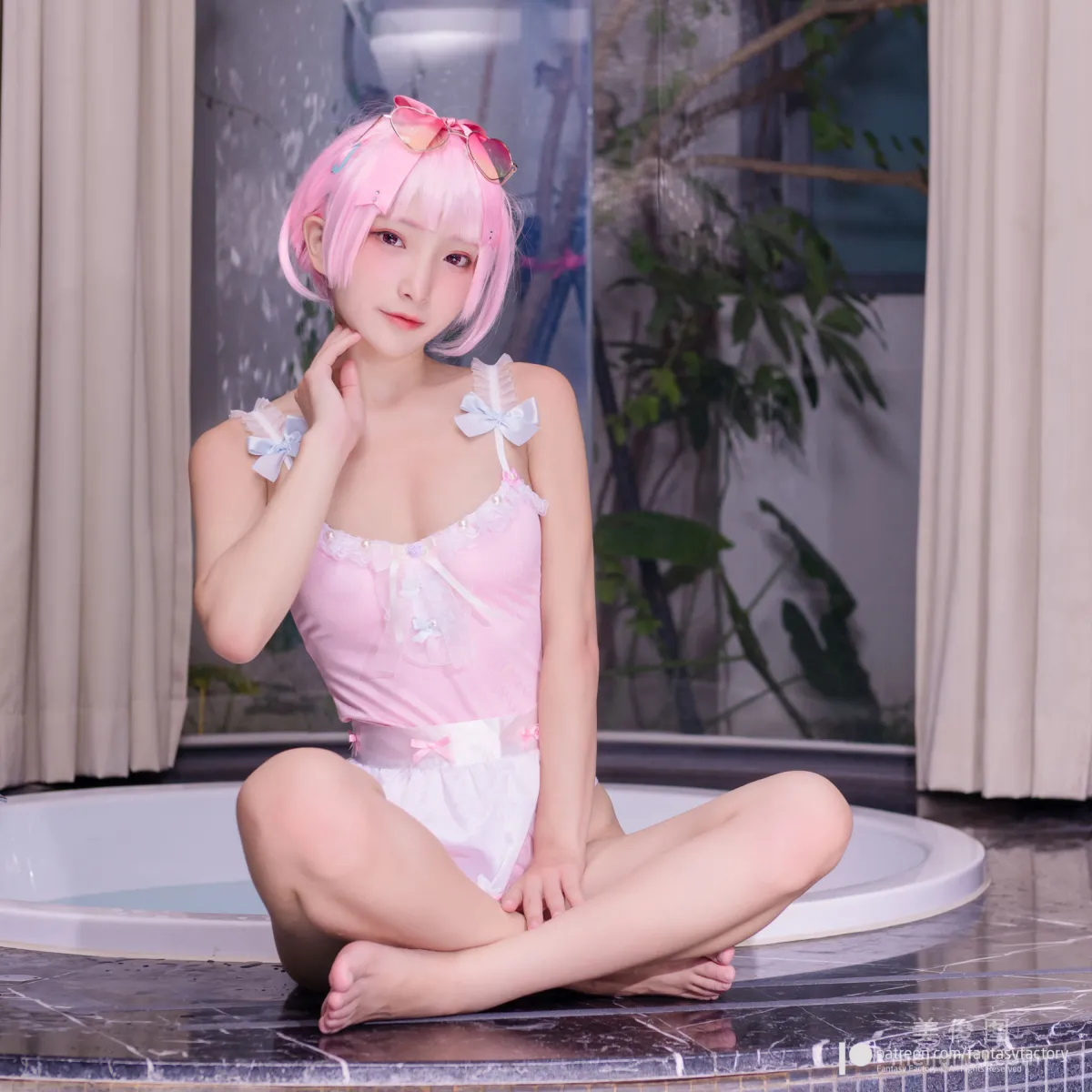 [Cosplay写真] 小丁 《Fantasy Factory》 - 小可爱 兔耳 魔女 写真集75