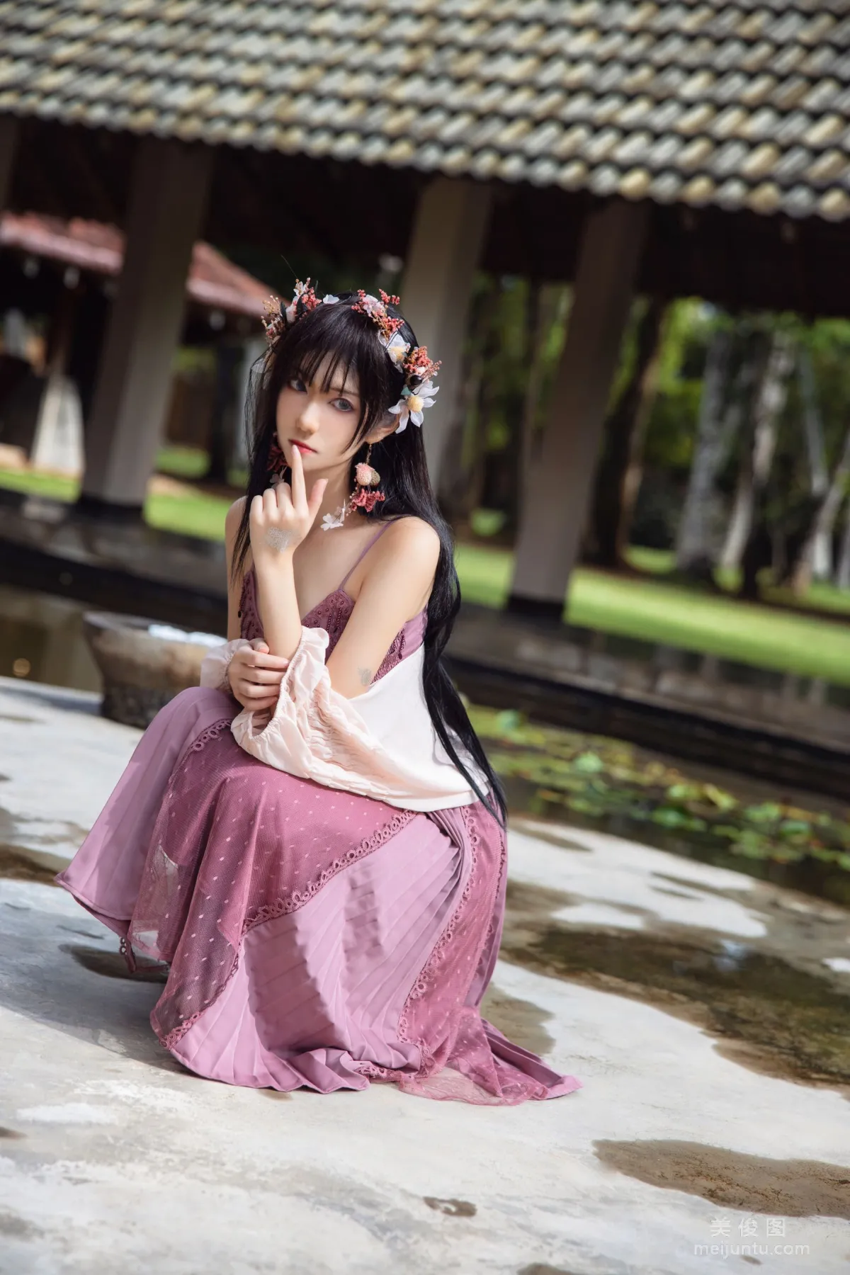 [Cosplay寫真] 南桃Momoko - 紫日常 4