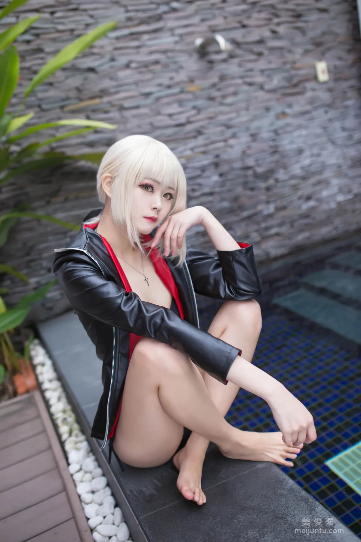 [Cosplay] 萱-KaYa - 黑貞 黑呆毛下着 73