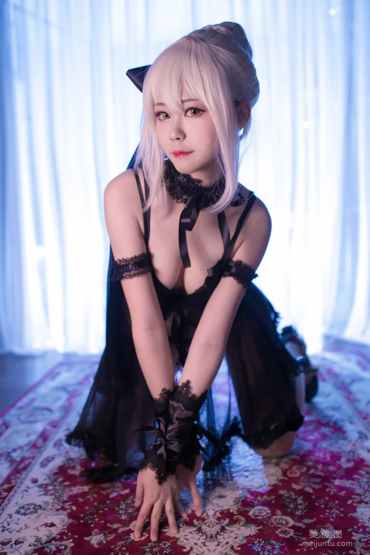 [Cosplay] Coser萱-KaYa - 亞缇 黑呆睡衣 11