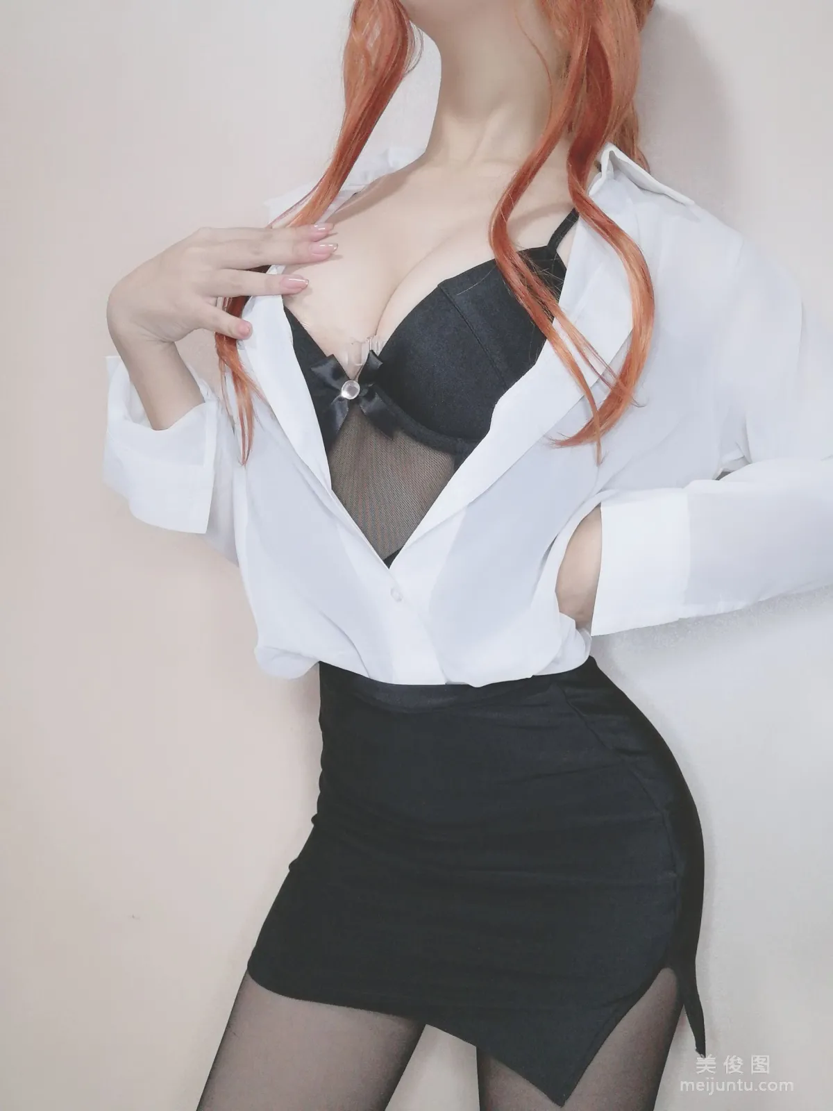 [Cosplay] 芋圓侑子SJ_ - 黑絲女教師 寫真集 15