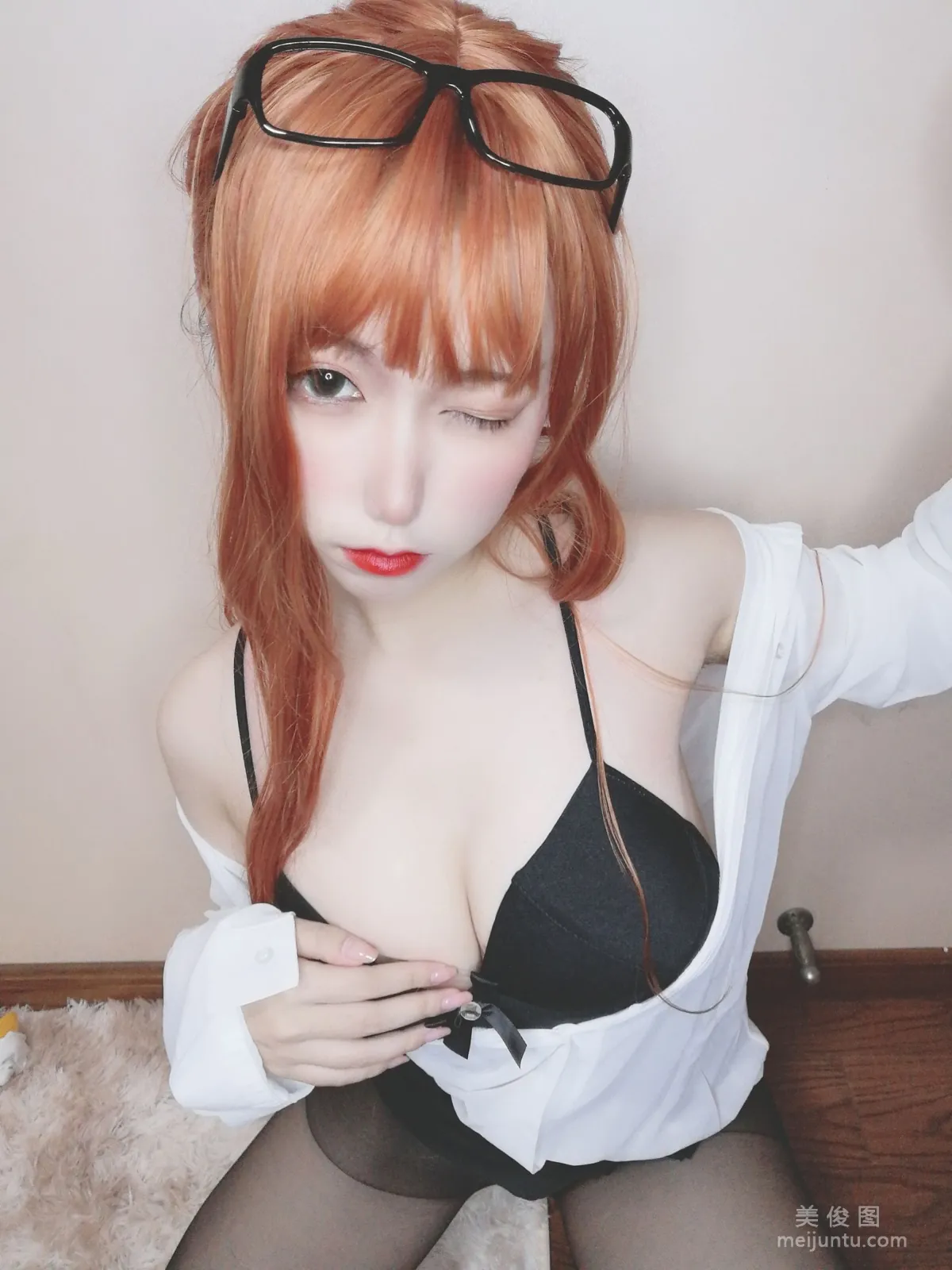 [Cosplay] 芋圓侑子SJ_ - 黑絲女教師 寫真集 28