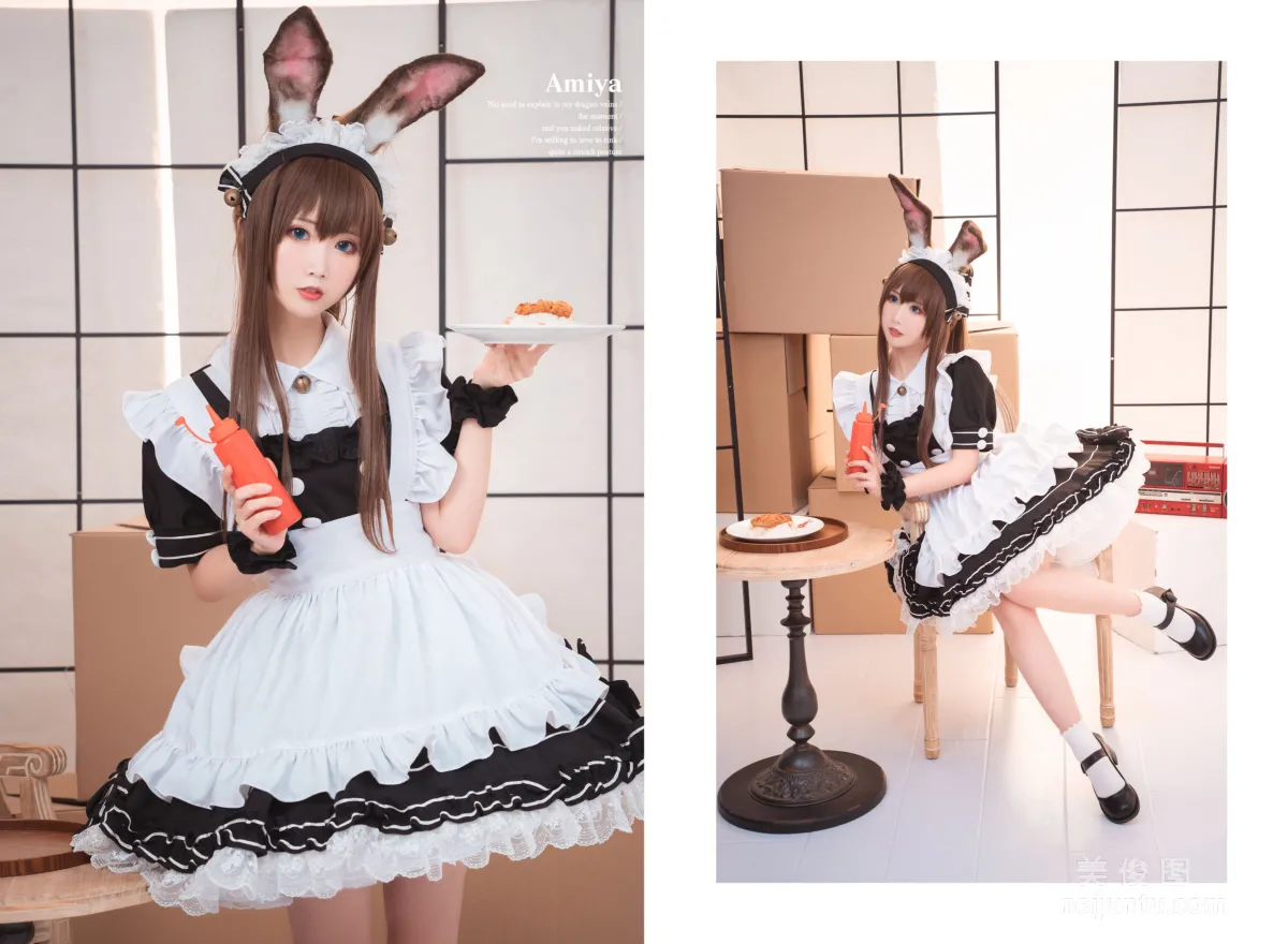 [Cosplay] 可愛人氣Coser面餅仙兒 - 阿米驢女仆 3