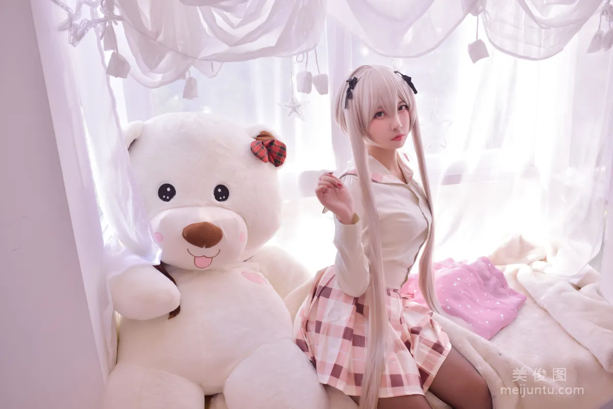 [Cosplay] 人氣Coser二佐Nisa - 穹妹校服 46