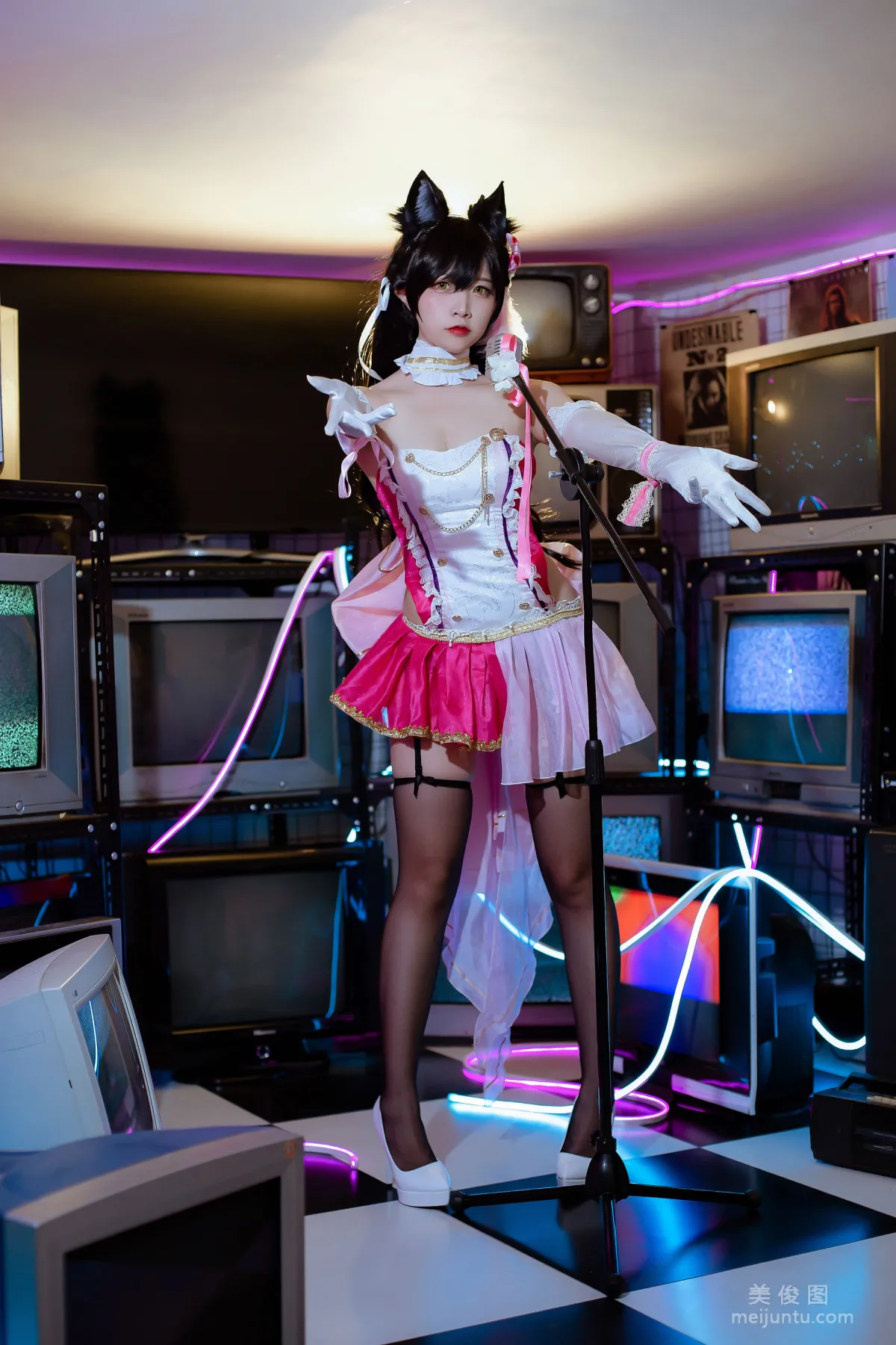 [Cosplay寫真] 二佐Nisa - 犬之眷之碧藍愛宕 打歌服 5