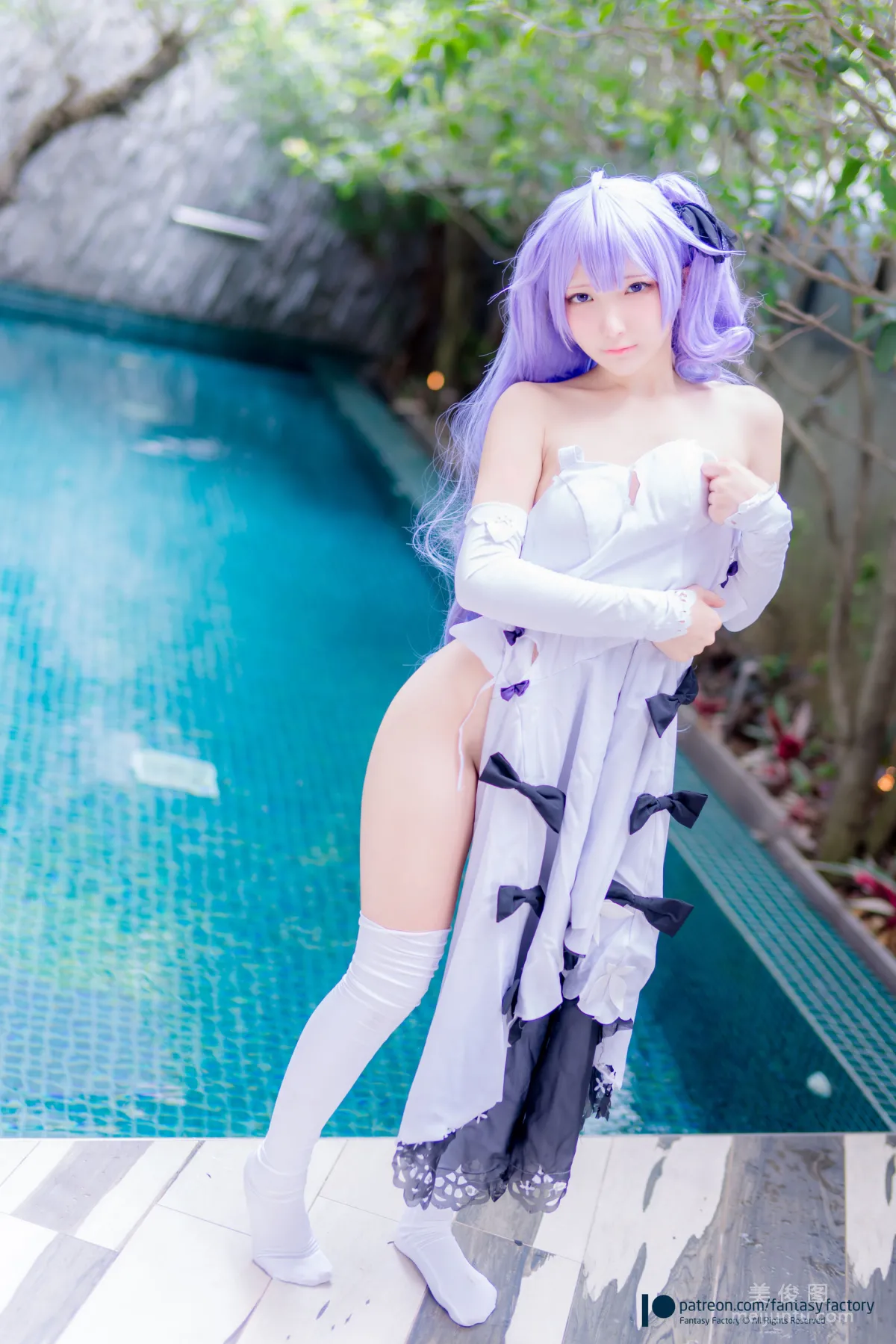 [Cosplay写真] 小丁 《Fantasy Factory》 - 水底 黑丝 邻家少女85
