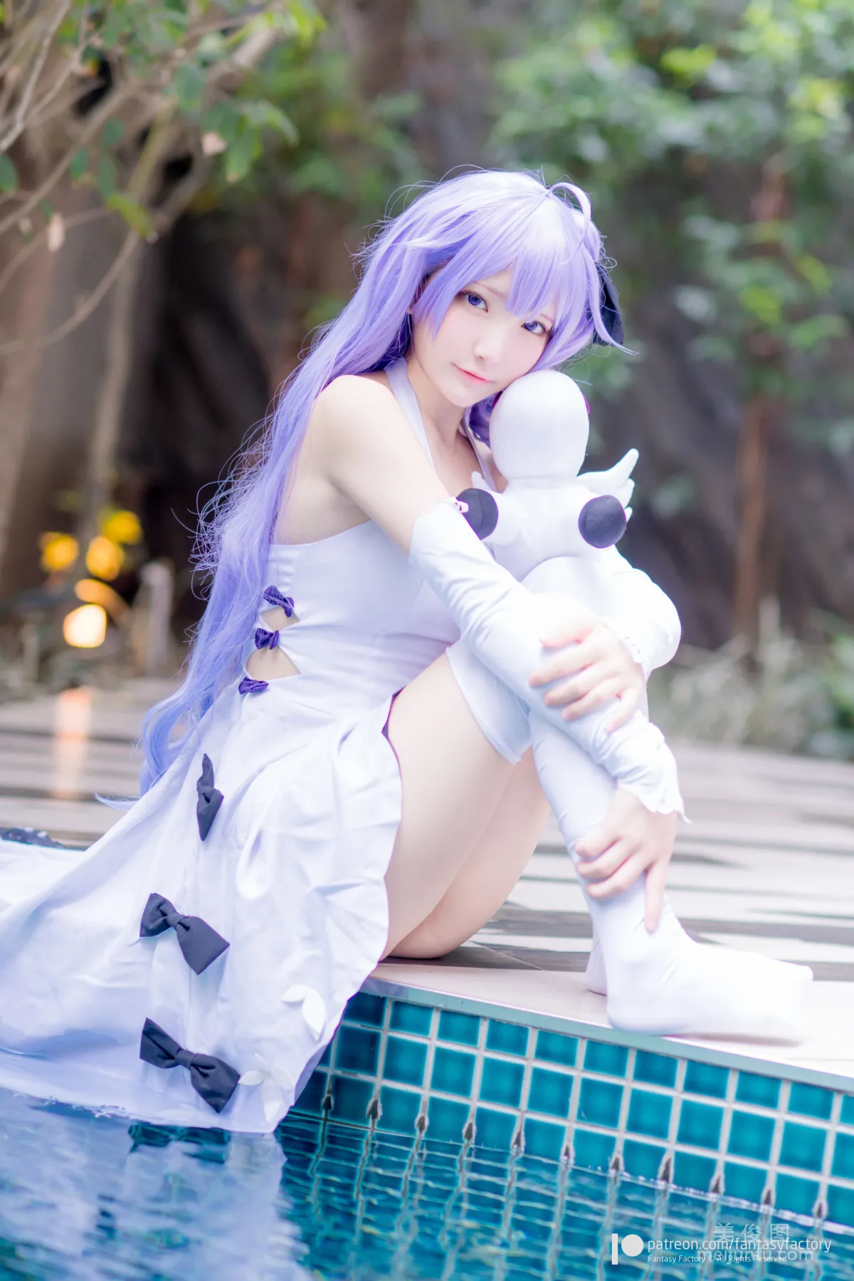[Cosplay写真] 小丁 《Fantasy Factory》 - 水底 黑丝 邻家少女82