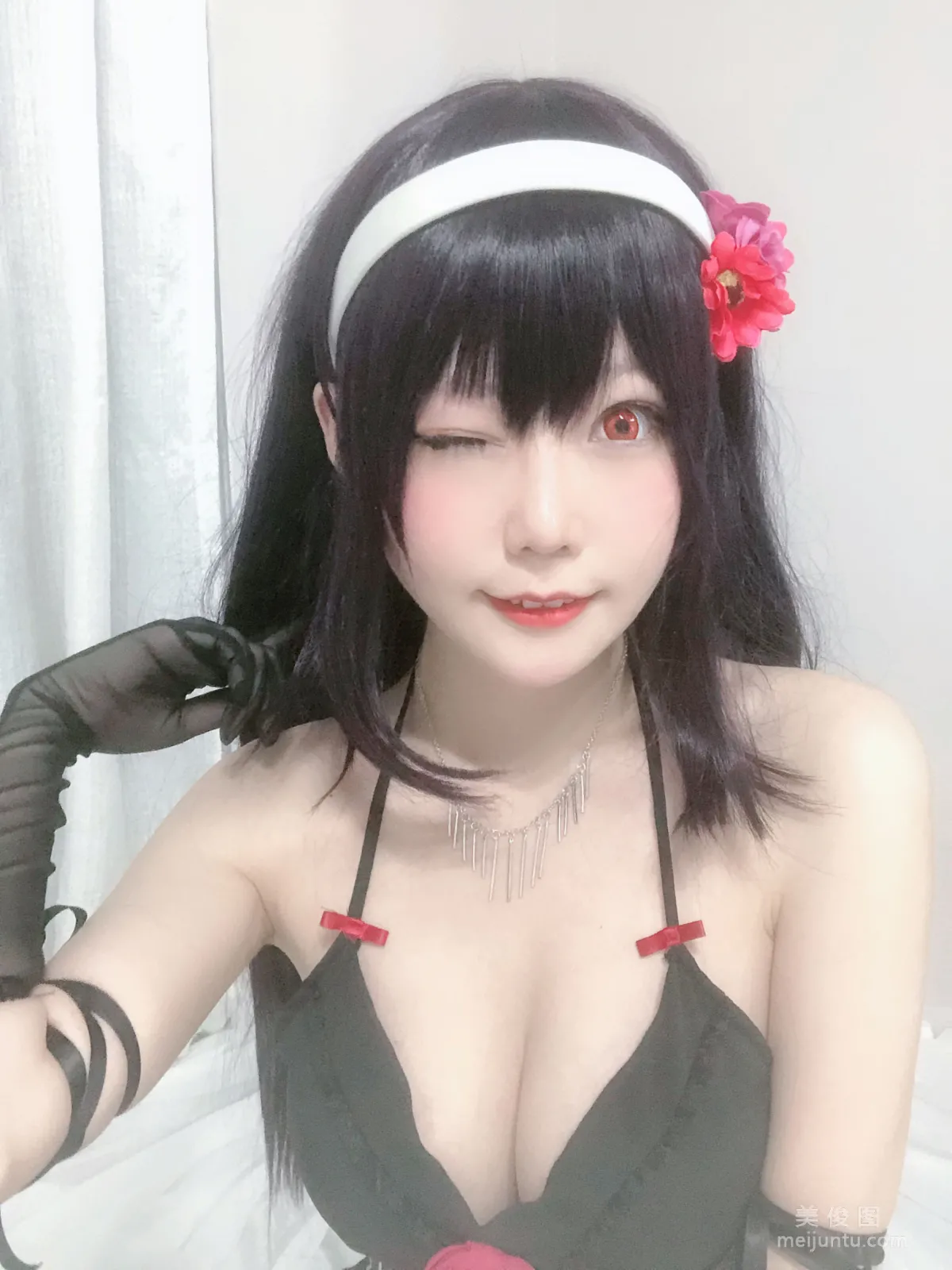 [Cosplay] 香草喵露露 - 詩羽學姐睡衣 31
