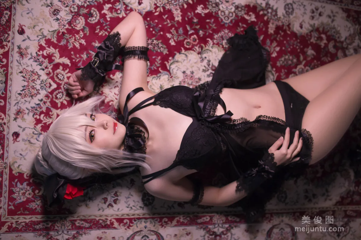 [Cosplay] Coser萱-KaYa - 亞缇 黑呆睡衣 14