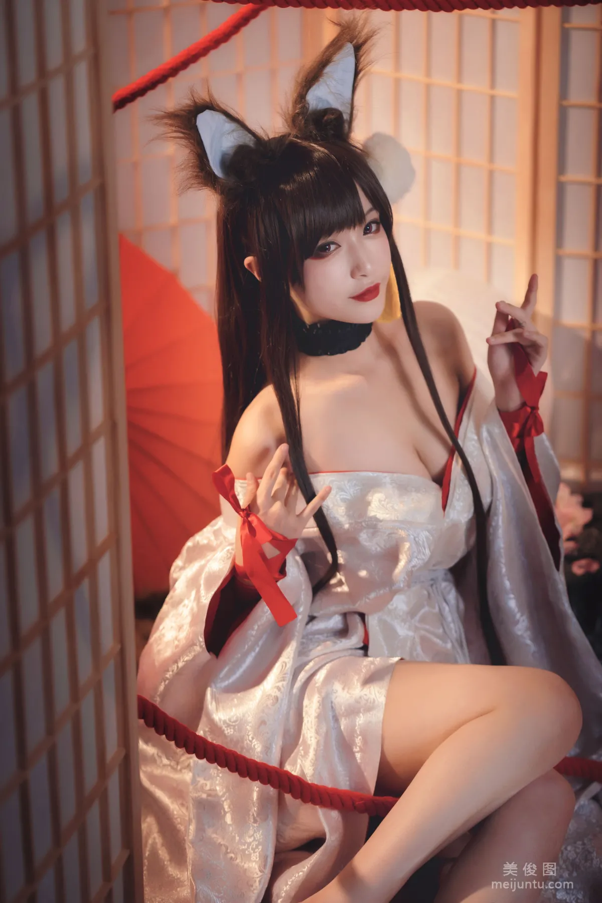 [Cosplay寫真] 鐵闆燒鬼舞w - 赤城 5