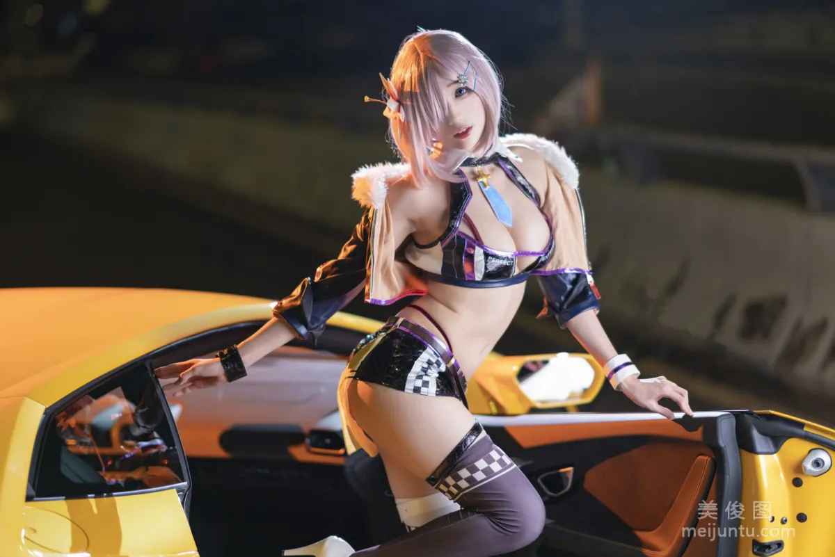 [Cosplay] 周叽是可爱兔兔 - 玛修赛车8