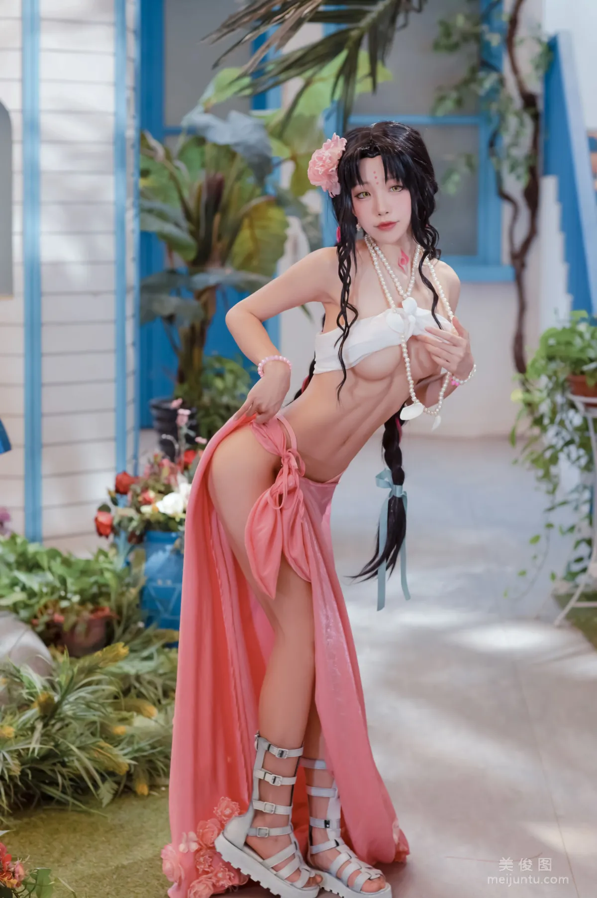 [Cosplay] 水淼aqua - 殺生院泳裝 寫真集 25