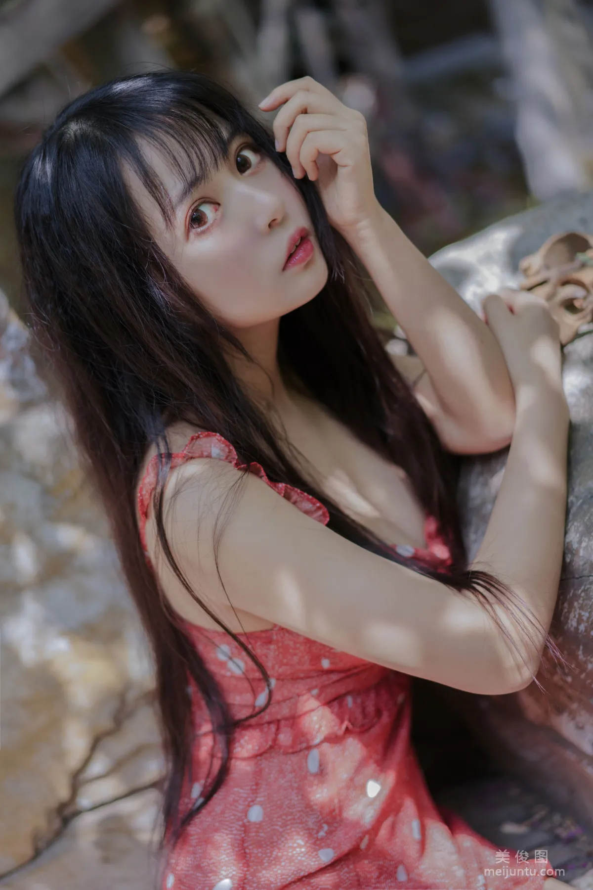 [Cosplay] 大眼萌妹黑貓貓OvO - 草莓 24