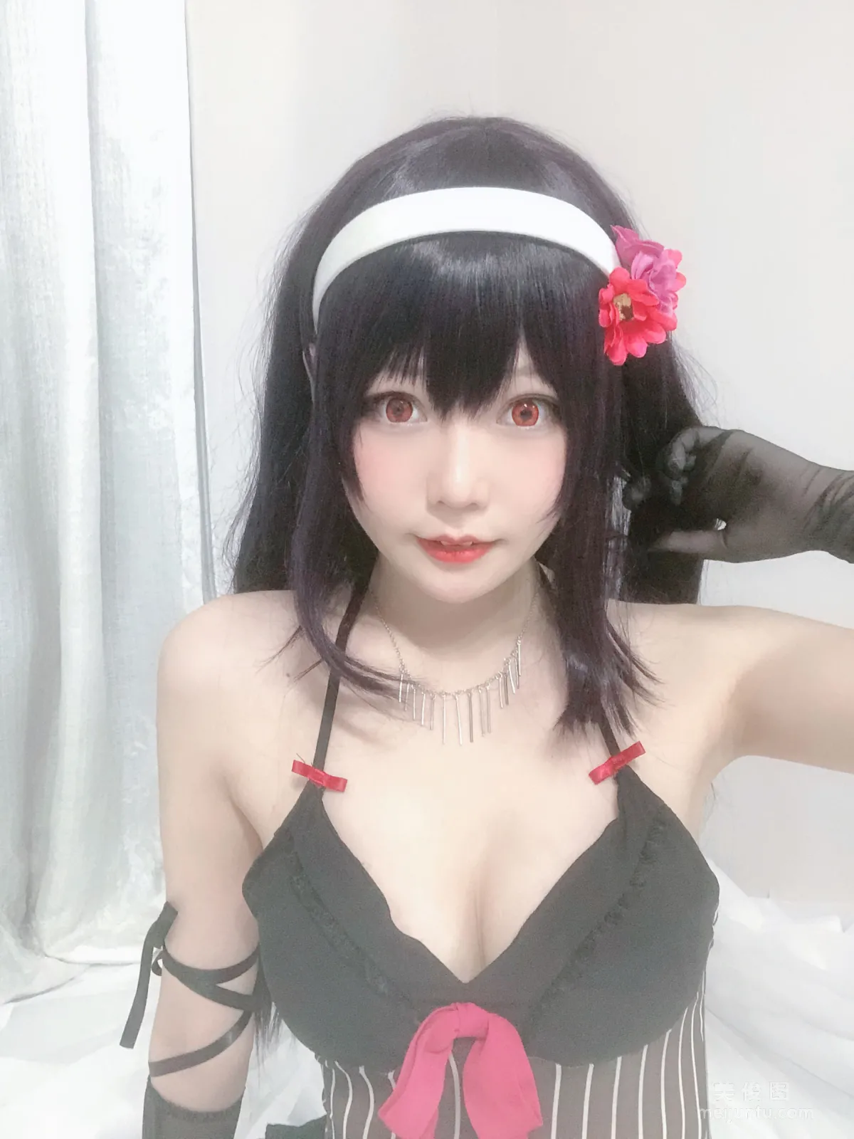 [Cosplay] 香草喵露露 - 詩羽學姐睡衣 28