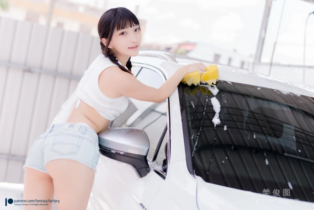 [Cosplay写真] 小丁 《Fantasy Factory》 - JK 情趣 旗袍38
